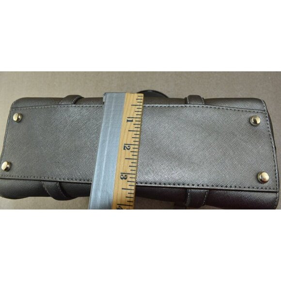 Kate Spade Newbury Lane Small Bag Anthracite Saffiano Leather Satchel Purse - Picture 15 of 15